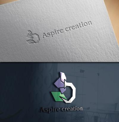 IT企業 株式会社Aspire creation様ロゴデザイン案