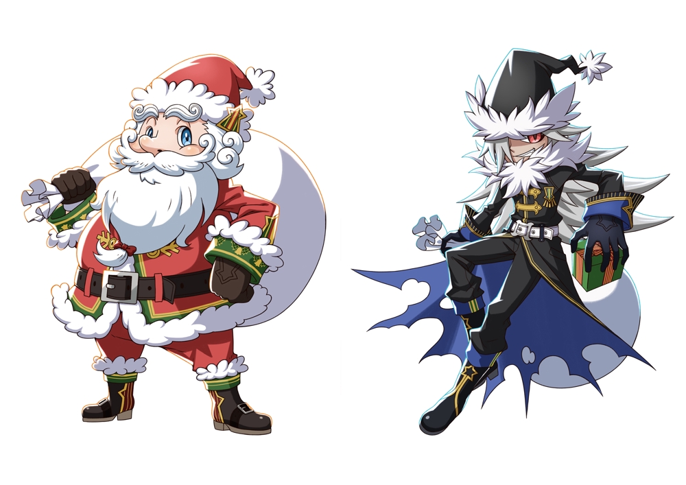 クリスマスイベント用キャラクターデザイン