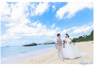 結婚式当日撮影：沖縄出張