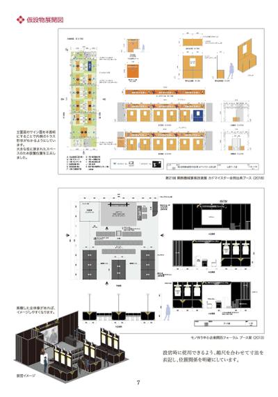 仮設物・トラス展開図