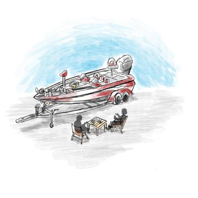 FLOATING LIFE様　駐艇場のプランのイメージイラスト制作