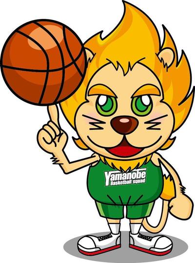 県立高校 女子バスケットボール部 キャラクター