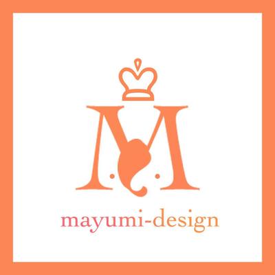 mayumi_designのロゴ