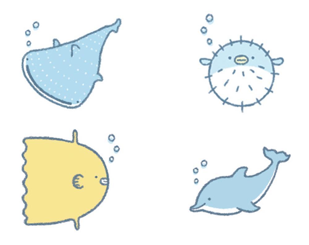 魚 イラスト かわいい 簡単