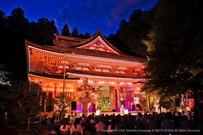 竹生島・宝厳寺ライトアップ・能舞台イベント