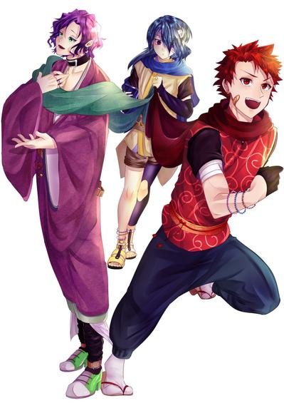 男性キャラ立ち絵