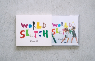 World Sketch / Wonderful　CDジャケットデザイン
