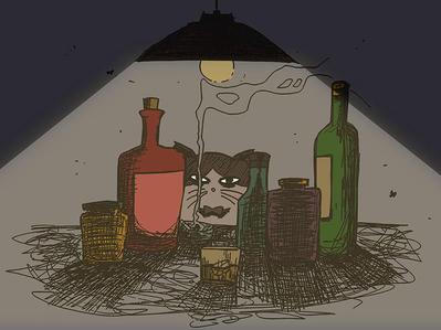 「イラスト例６：バー」