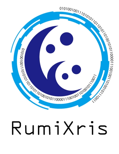 架空企業「RumiXris」ロゴデザイン