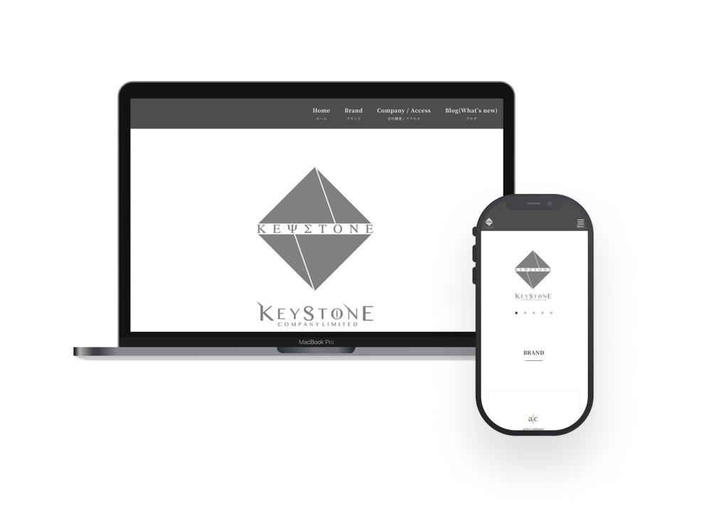 アパレル KeyStone様のHPです。