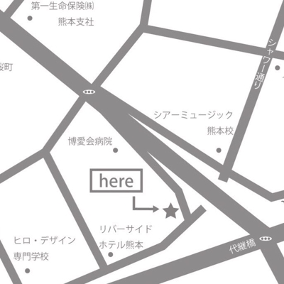 店舗マップ、地図デザイン