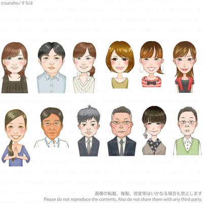 似顔絵制作