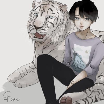 少年とトラ