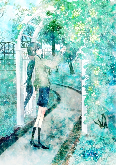 青の庭園