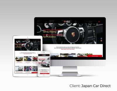Japan Car Direct LLC ウェブサイト
