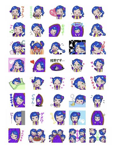 沖縄ご当地アイドルLINEスタンプ