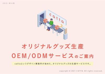 オリジナルグッズ生産サービスのご案内