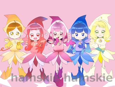キャラクター風似顔絵の作成