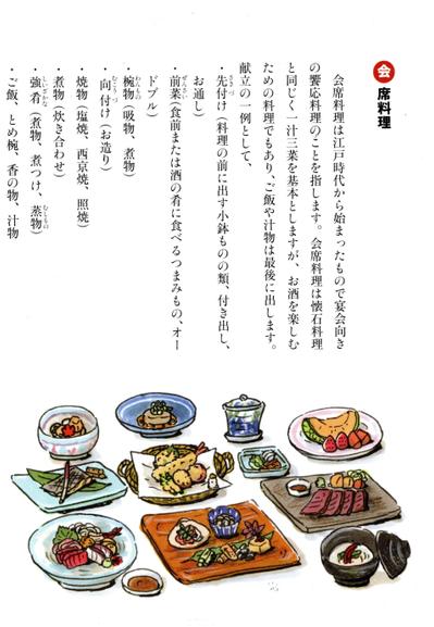 「和食文化とおもてなし」幻冬舎刊　本文イラスト担当