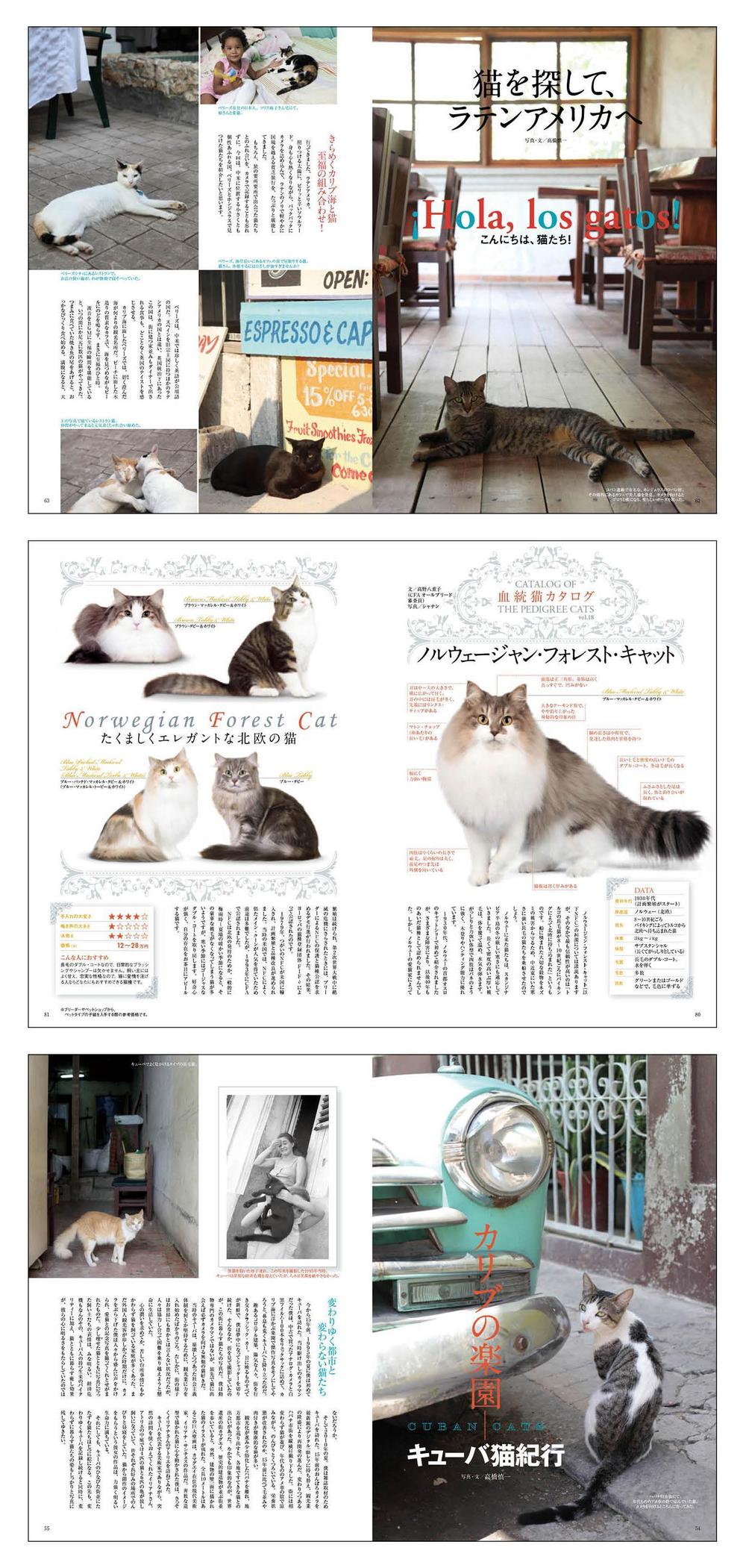 「猫生活」（ペット・猫専門誌）