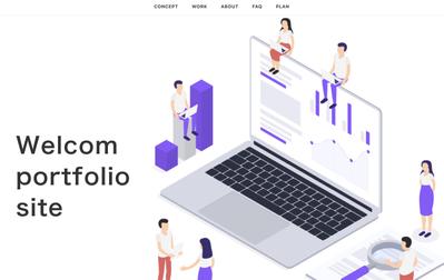 Web制作のポートフォリオ