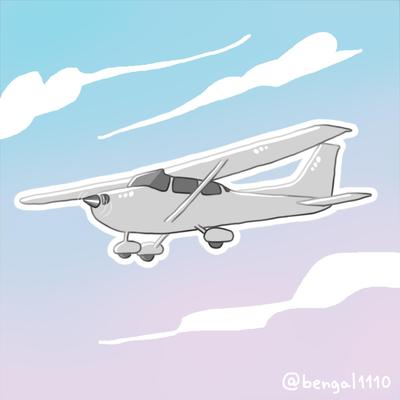 飛行機のイラスト