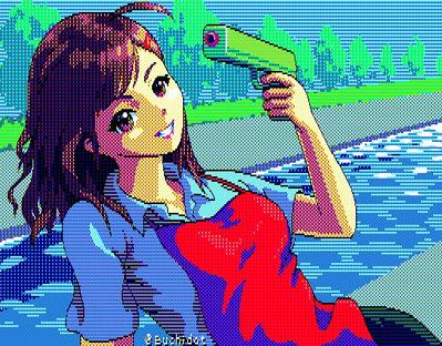 レトロPC風のドット絵制作 2