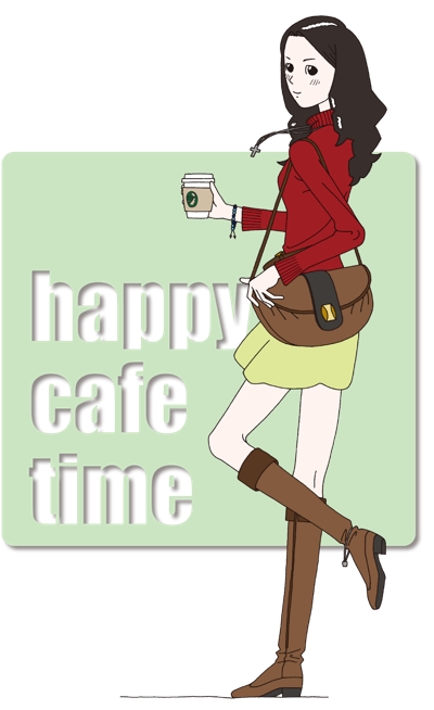 girls「happy cafe time」