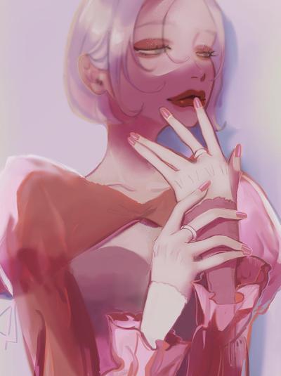 ネイルサロンアイコンのご依頼イラスト