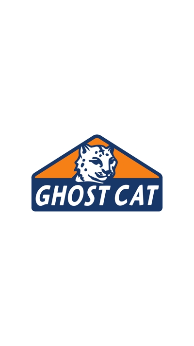 アパレルブランド「GHOST CAT」のロゴデザイン