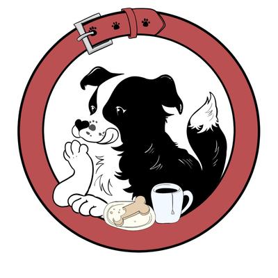 犬のキャラクターデザイン ロゴ