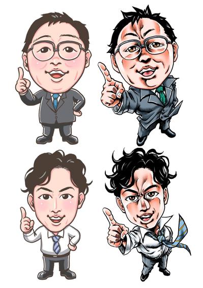 似顔絵B