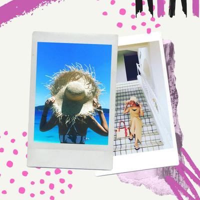 canvaを使用したInstagram用投稿画像作成見本です。