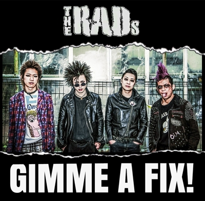 The RADs 「GIMME A FIX! 」　CDジャケット撮影