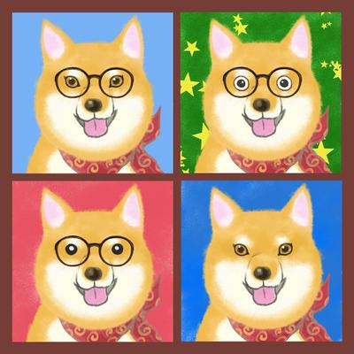 柴犬デフォルメサンプル
