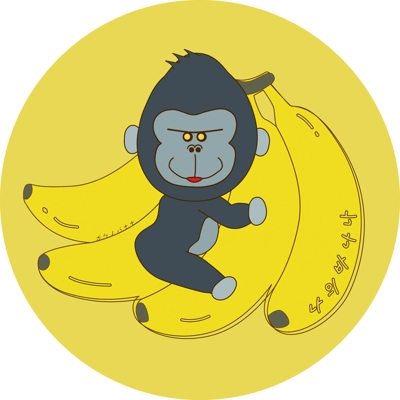 【バナナジュース専門店ボクノバナナ様】ロゴデザイン
