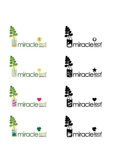 「miracleleaf」のロゴデザイン 