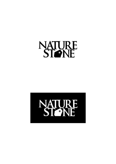 「NATURESTONE」のロゴデザイン