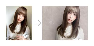 ヘアサロン関連  フォトレタッチ