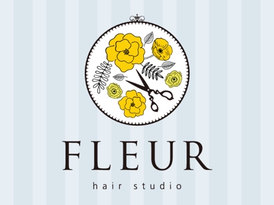 「FLEUR」さま ロゴ