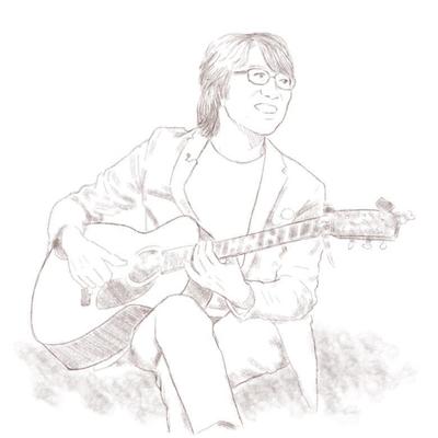 似顔絵・坂崎幸之助さん