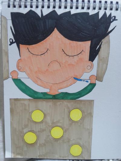眠る