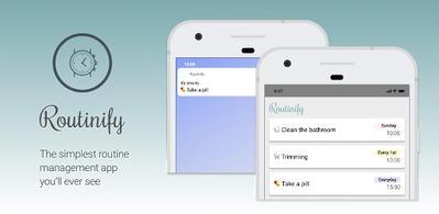 Androidアプリ「Routinify」