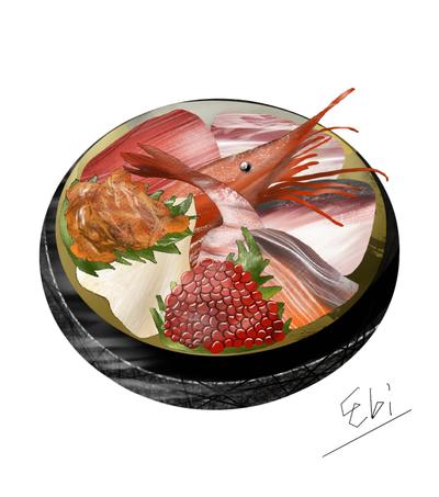 『豪華海鮮丼』