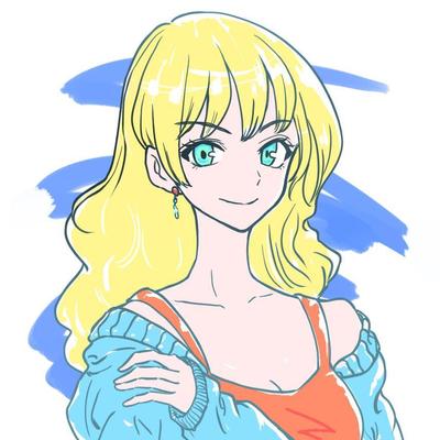 可愛い系のイラスト（アイコン用など）