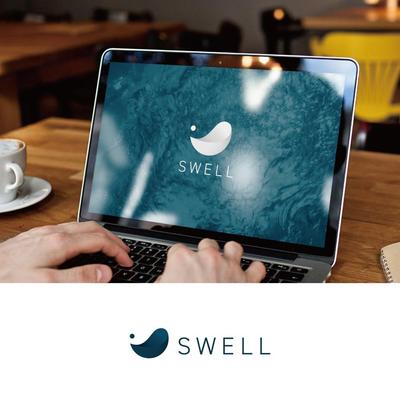 株式会社LOOS様「SWELL」ロゴマーク