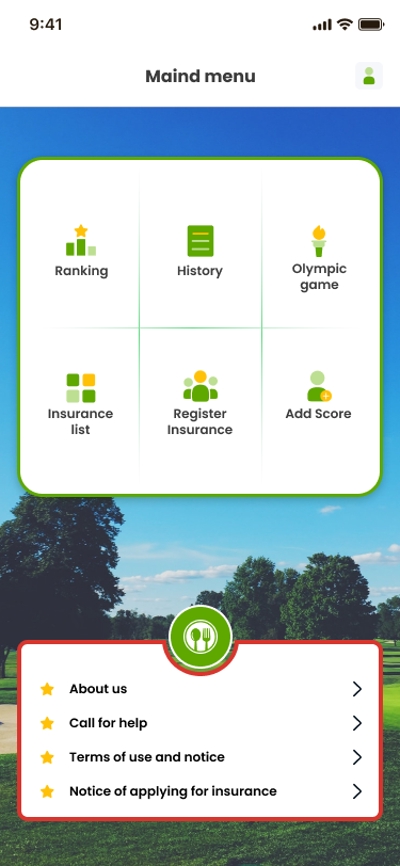 ゴルフアプリ