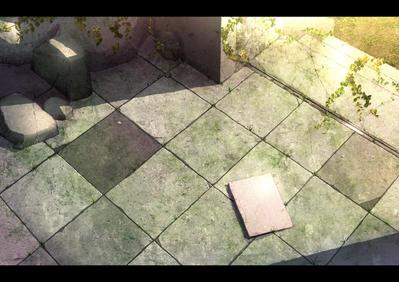 ゲームのオープニングに使われた背景