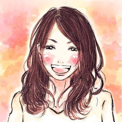 女性の似顔絵