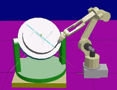 【開発事例】3D産業用ロボットシミュレーション